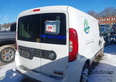 2015 Ram Promaster City Tradesman Slt from USA, damaged, VIN ZFBERFBT0F6955055